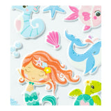 Girls Puff Sticker Pack - Coastal