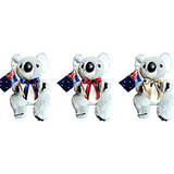 20Cm Koala Soft Toy With Flag