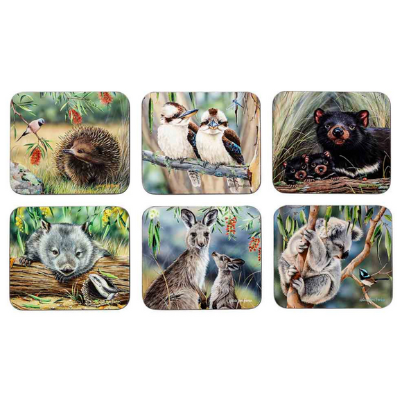 Australian souvenir placemat coaster