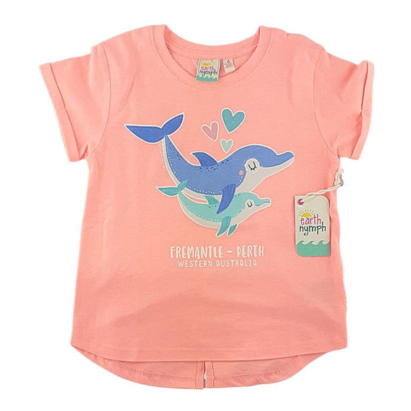 Perth Souvenir T shirt Childrens Dolphin