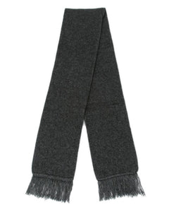 Lothlorian Knitwear Possum Tubular Scarf Charcoal