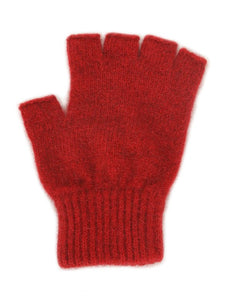 Lothlorian Knitwear Openfinger Gloves Red