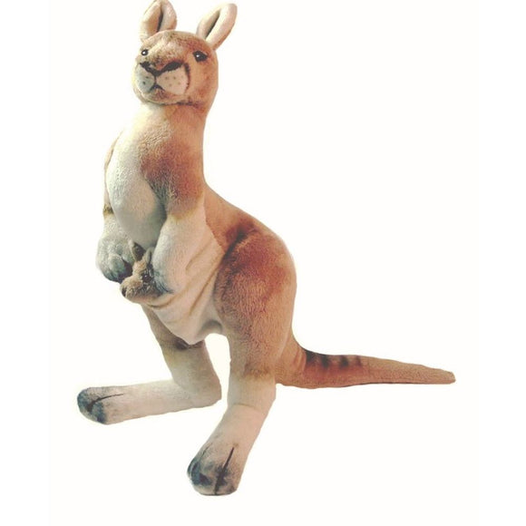Kangaroo Soft Toy w/baby 34cm - Tess