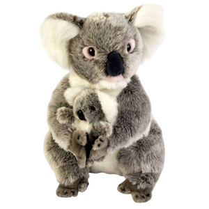 Willow Koala Soft Toy w/baby in arms 38cm 