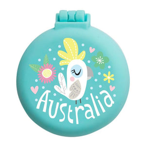 Girls Compact Cockatoo Hairbrush