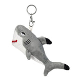 Boys Plush Shark Keychain