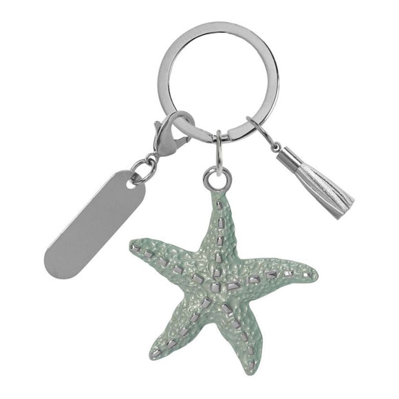  Starfish Ladies Keychain