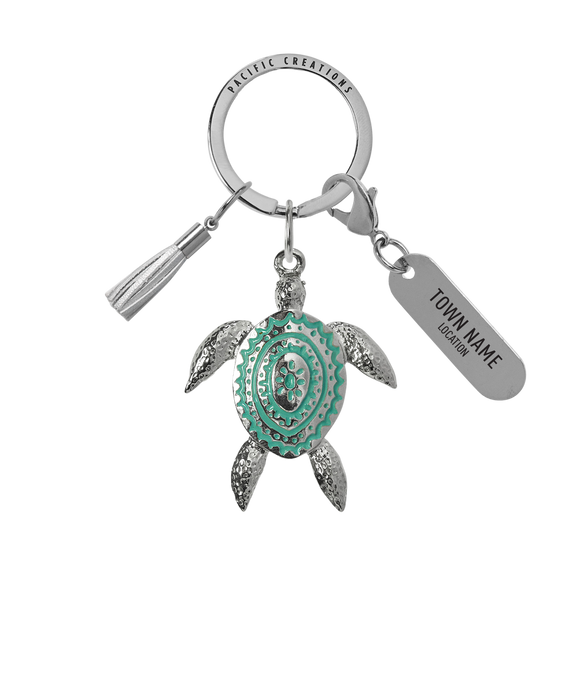 Ocean Turtle Ladies Keychain