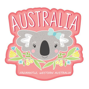Girls Koala Sticker
