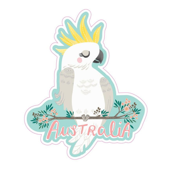 Girls Cockatoo Sticker