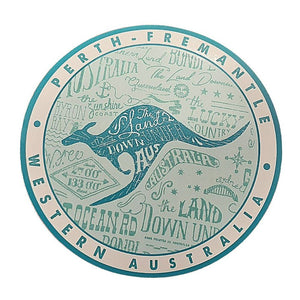 Kangaroo Country Ladies Sticker