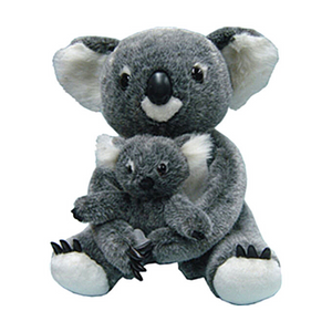 Australian Made 35Cm Koala And Baby Soft Toy