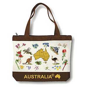 Australian Map Shopping Bag