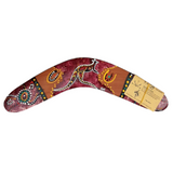 Painted And Burnt Boomerang