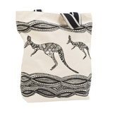 River Kangaroos Canvas Bag