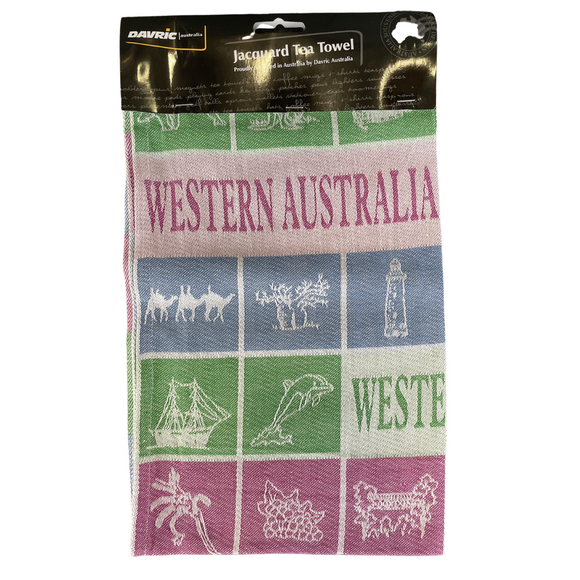 Jaquard Western Australia T Towel