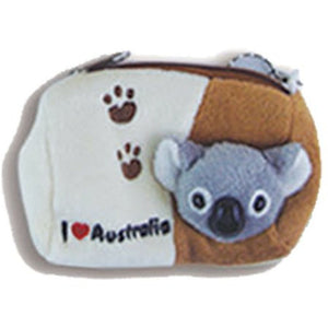 Plush Koala Coin Bag