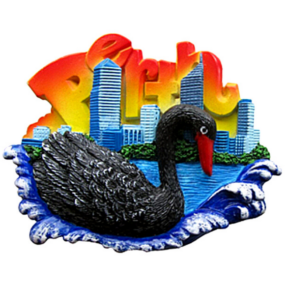 Perth City Black Swan Magnet