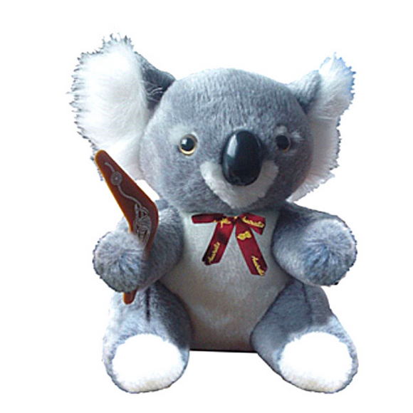 16Cm Koala Soft Toy With Boomerang 