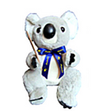 20Cm Koala Soft Toy With Boomerang 
