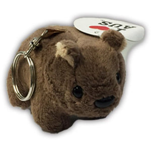 Wombat Soft Toy Keyring