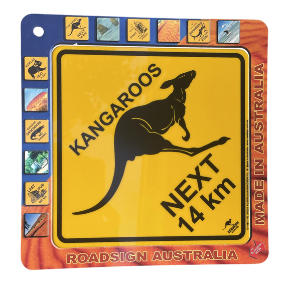 Small Roadsign Kangaroo